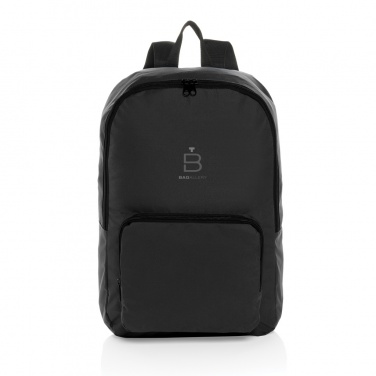 Logotrade advertising product picture of: Dillon AWARE™ RPET foldable classic backpack
