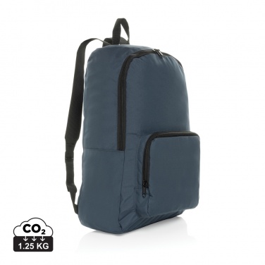 Logo trade advertising product photo of: Dillon AWARE™ RPET foldable classic backpack
