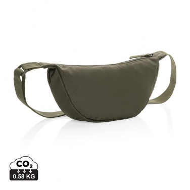 Logotrade advertising product picture of: Crescent AWARE™ RPET half moon sling bag