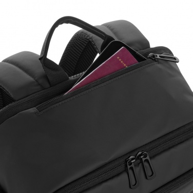 Logotrade promotional item image of: Armond AWARE™ RPET 15.6 inch deluxe laptop backpack