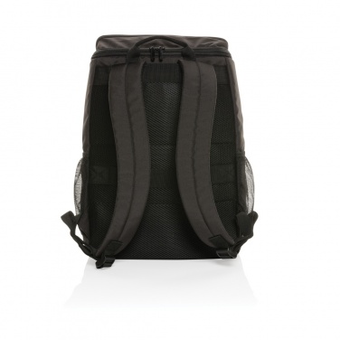 Logotrade promotional gift image of: Pedro AWARE™ RPET deluxe backpack with 5W solar panel