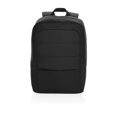 Logo trade promotional products image of: Armond AWARE™ RPET 15.6 inch standard laptop backpack