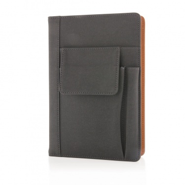 Logotrade promotional item image of: Notebook with phone pocket