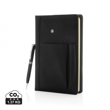 Logotrade promotional items photo of: Refillable notebook and pen set