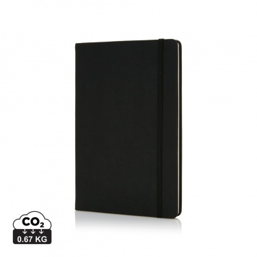 Logotrade advertising products photo of: Deluxe hardcover PU A5 notebook