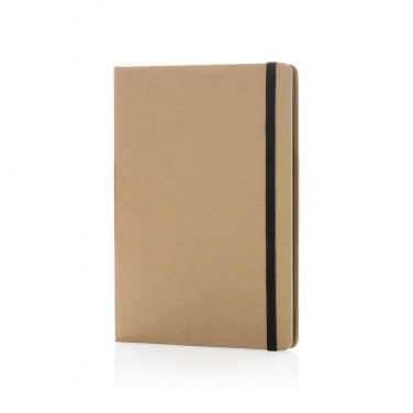 Logo trade promotional products image of: A5 kraft notebook
