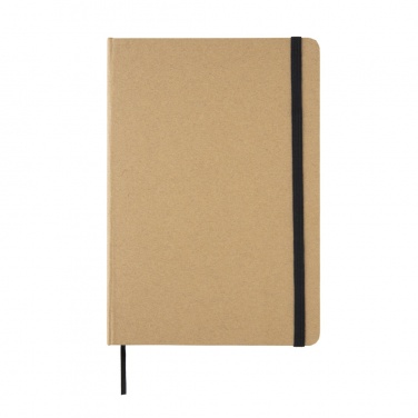 Logo trade promotional merchandise photo of: A5 kraft notebook