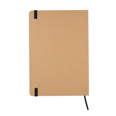 Logo trade promotional item photo of: A5 kraft notebook