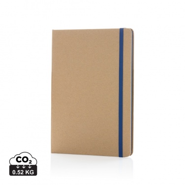 Logo trade promotional gift photo of: A5 kraft notebook