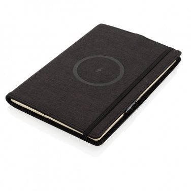 Logotrade advertising product picture of: Air 5W wireless charging refillable journal cover A5