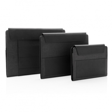 Logotrade corporate gift image of: Fiko wireless charging A5 portfolio with powerbank