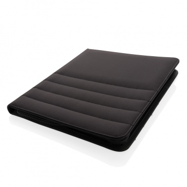 Logotrade corporate gift image of: Impact AWARE™ RPET A4 portfolio with zipper