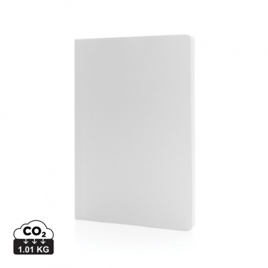 Logo trade promotional products image of: Impact softcover stone paper notebook A5