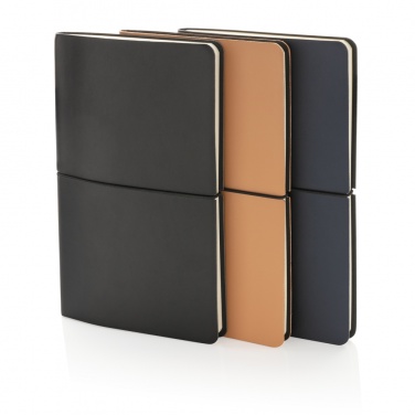 Logotrade business gifts photo of: Modern deluxe softcover A5 notebook