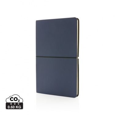 Logotrade promotional giveaways photo of: Modern deluxe softcover A5 notebook