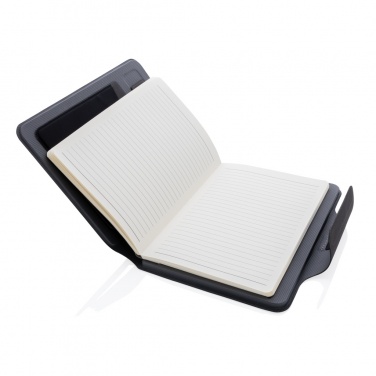 Logotrade promotional items photo of: Artic Magnetic 10W wireless charging A5 notebook