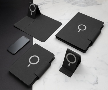 Logotrade promotional item picture of: Artic Magnetic 10W wireless charging A5 notebook