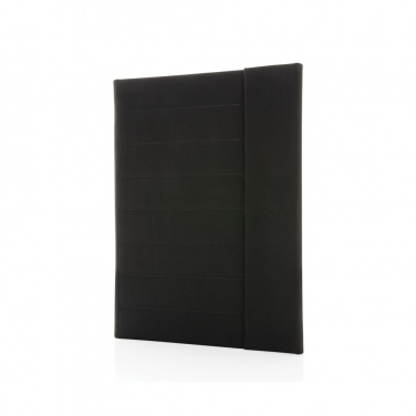 Logo trade corporate gifts image of: Impact Aware™ A4 portfolio with magnetic closure