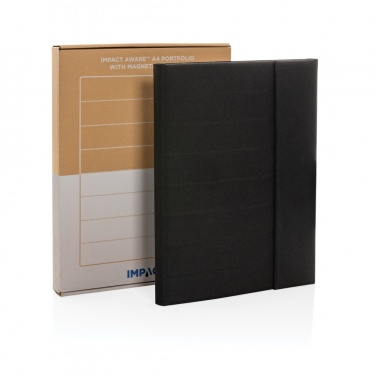 Logotrade business gift image of: Impact Aware™ A4 portfolio with magnetic closure