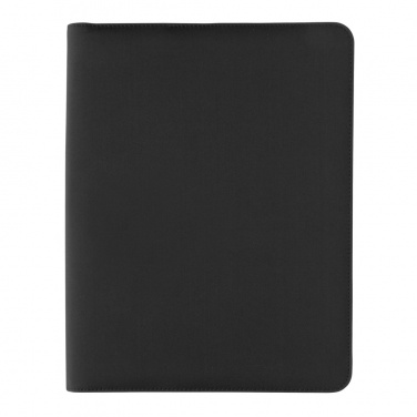 Logo trade promotional gift photo of: Impact Aware™ deluxe 300D tech portfolio with zipper