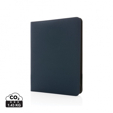 Logo trade promotional gifts image of: Impact Aware™ deluxe 300D tech portfolio with zipper