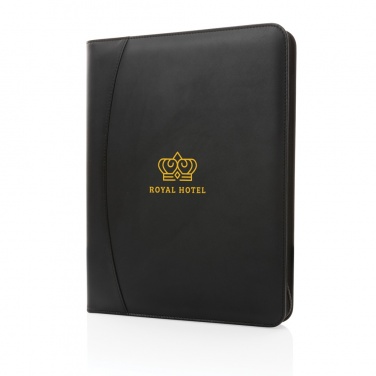 Logo trade promotional merchandise photo of: RCS rPU deluxe tech portfolio with zipper