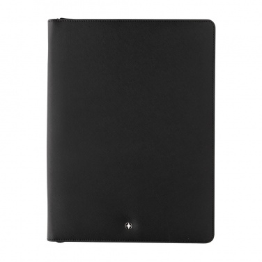 Logotrade promotional gifts photo of: Swiss Peak Heritage RCS rPU A4 portfolio with zipper