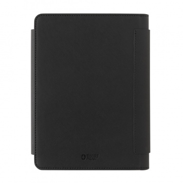 Logo trade promotional item photo of: Swiss Peak Heritage RCS rPU A5 stone paper portfolio