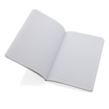 Logotrade promotional product image of: Salton A5 GRS certified recycled paper notebook