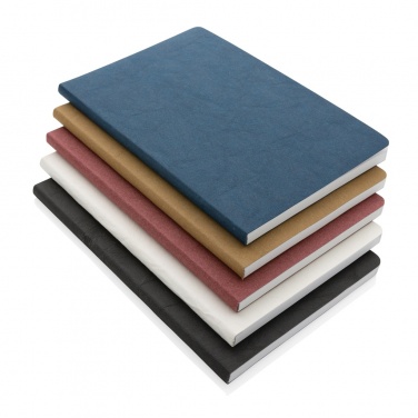 Logotrade promotional gifts photo of: Salton A5 GRS certified recycled paper notebook