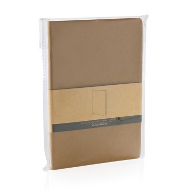 Logotrade promotional product image of: Salton A5 GRS certified recycled paper notebook