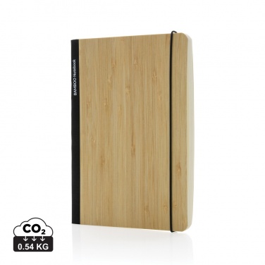Logotrade promotional merchandise photo of: Scribe bamboo A5 Notebook