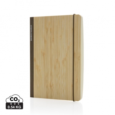 Logo trade promotional products picture of: Scribe bamboo A5 Notebook