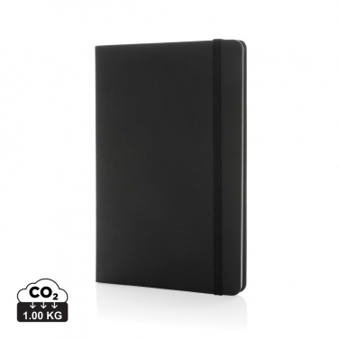 Logo trade promotional item photo of: Craftstone A5 recycled kraft and stonepaper notebook
