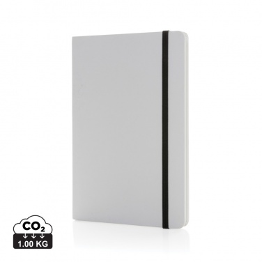 Logotrade promotional merchandise picture of: Craftstone A5 recycled kraft and stonepaper notebook