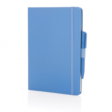 Logotrade promotional gift image of: Sam A5 RCS certified bonded leather classic notebook