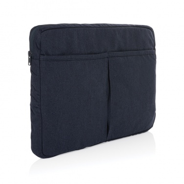 Logotrade promotional product image of: Laluka AWARE™ recycled cotton 15.6 inch laptop sleeve