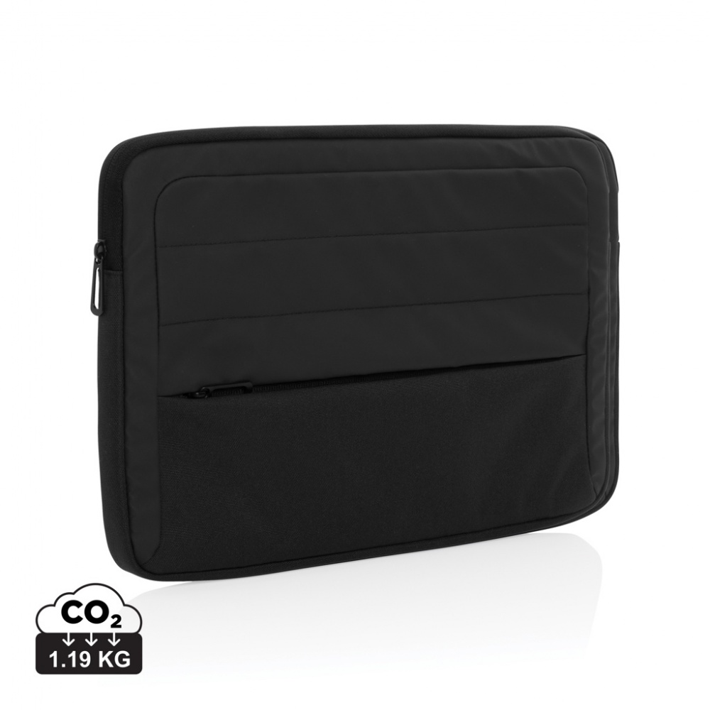 Logotrade advertising product image of: Armond AWARE™ RPET 15.6 inch laptop sleeve