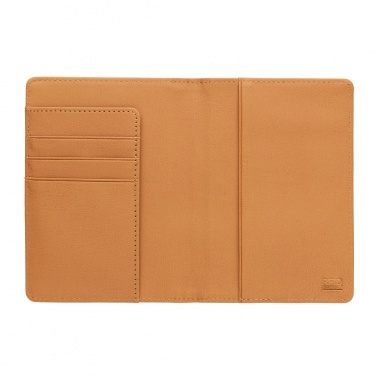 Logo trade advertising products image of: Cork secure RFID passport cover