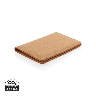 Logotrade promotional merchandise image of: Cork secure RFID passport cover