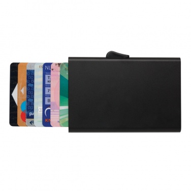 Logotrade promotional product picture of: C-Secure aluminium RFID card holder