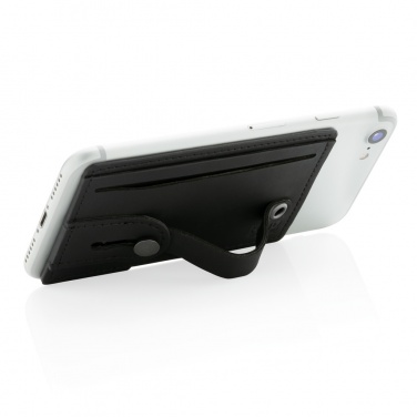 Logo trade advertising product photo of: 3-in-1 Phone Card Holder RFID