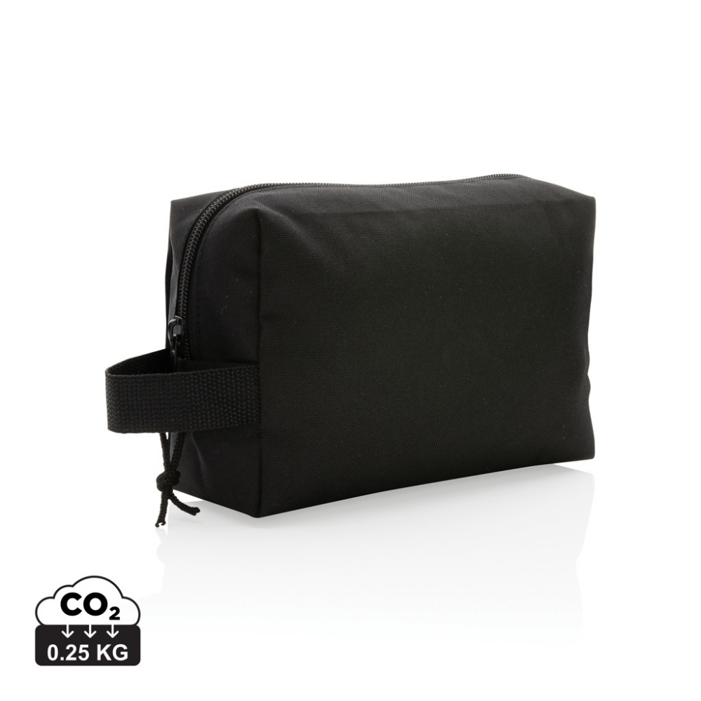Logo trade promotional products image of: Impact AWARE™ basic RPET toiletry bag