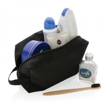 Logo trade business gifts image of: Impact AWARE™ basic RPET toiletry bag