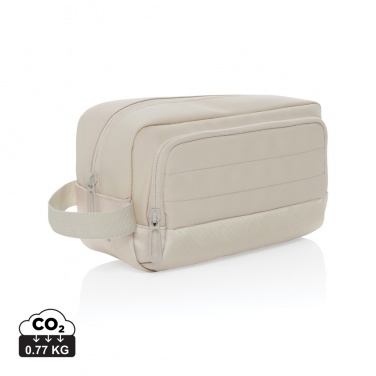Logo trade promotional gifts image of: Armond AWARE™ RPET toiletry bag