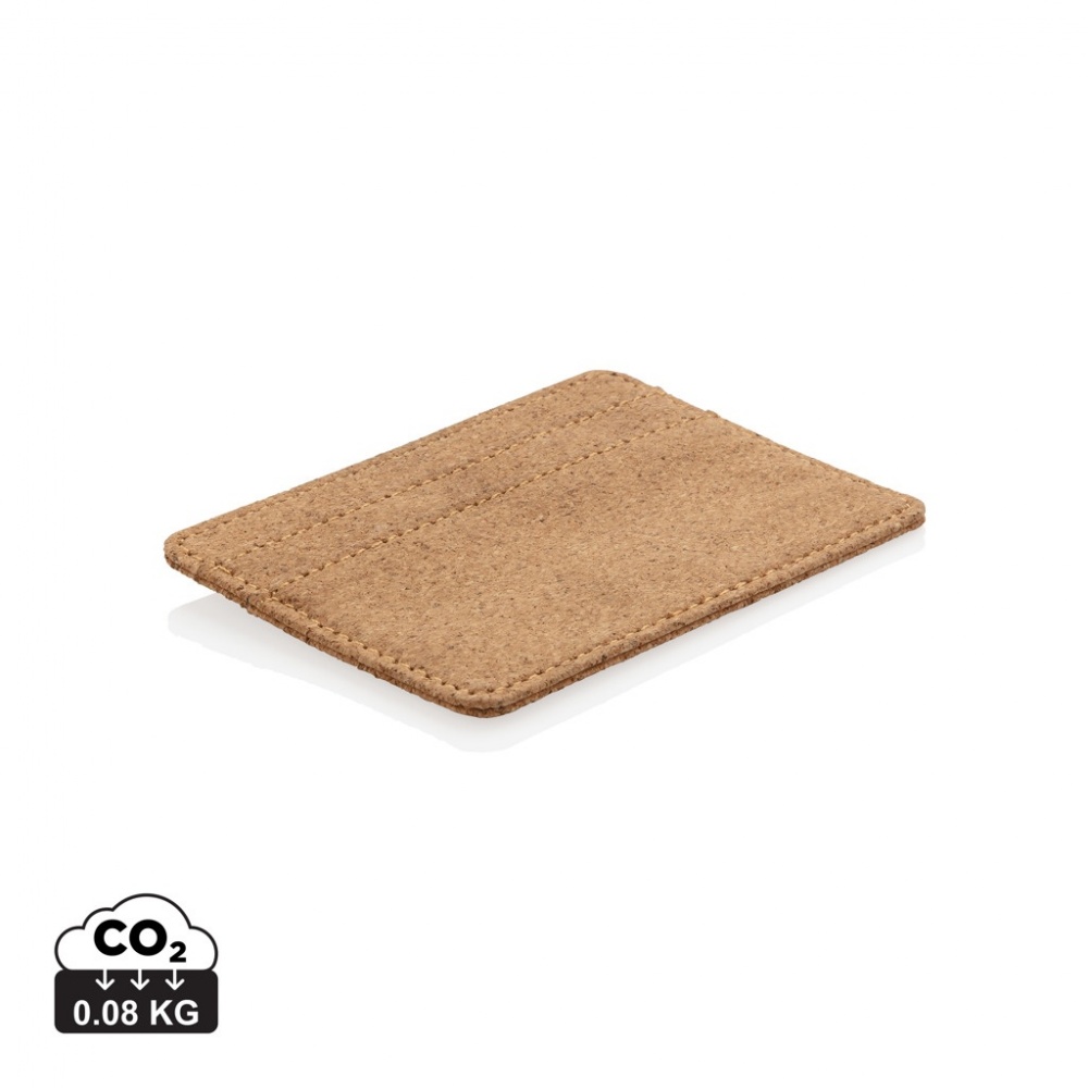 Logo trade advertising products picture of: Cork secure RFID slim wallet