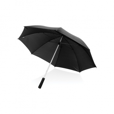 Logo trade advertising product photo of: Swiss Peak Aware™ Ultra-light manual 25” Alu umbrella