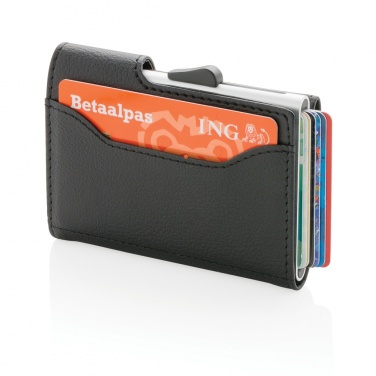 Logo trade promotional giveaways picture of: C-Secure RFID card holder & wallet