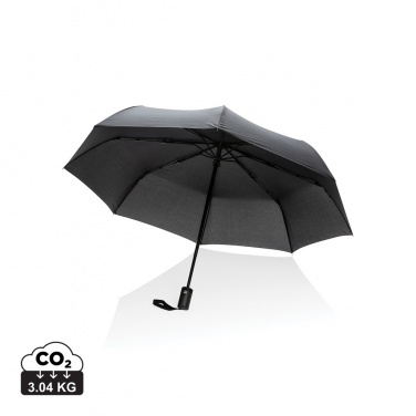 Logo trade promotional merchandise photo of: 21" Impact AWARE™ RPET 190T auto open/close umbrella