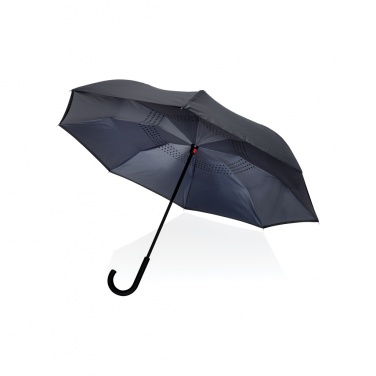 Logotrade corporate gifts photo of: 23" Impact AWARE™ RPET 190T reversible umbrella